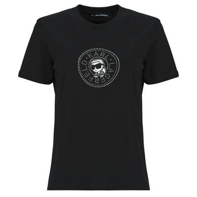T-shirt Korte Mouw Karl Lagerfeld IKON RS CIRCLE T-SHIRT