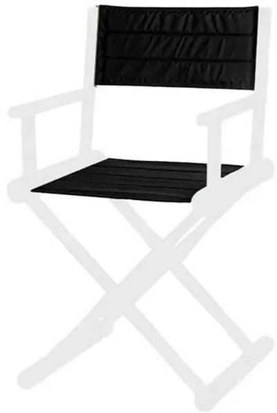 Marine Business Directeur Canvas Stoel Reserveonderdeel Zilver 48 x 45 x 1 cm
