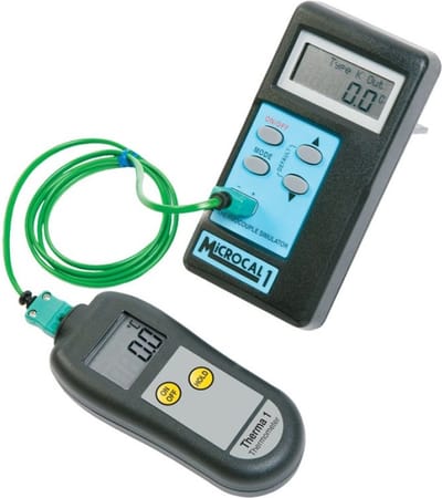 ETI - Microcal 1 - Thermokoppel Simulator - Controleer Thermometers met Thermokoppel aansluiting