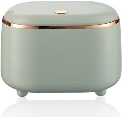 Dailygoods- Tafelprullenbak met deksel - Draagbare Afvalemmer - Mini Afvalemmer
