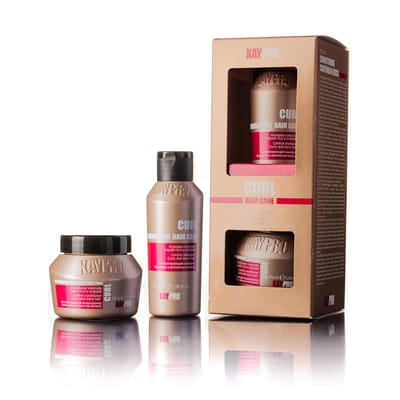 KayPro Travel Size Curl 100 ml - Shampoo Krul en Conditioner Krullend Haar - Mini kit – Reisverpakking – Travel Size Shampoo en Conditioner