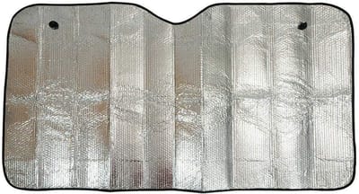 Dailygoods- Zonneschermen XL 150x80cm - Opvouwbaar - UV-bescherming - Voorruit/achterruit - Voorkomt zon in ogen - Houdt interieur koel - Zonwering