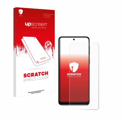 upscreen - Screenprotector voor Motorola Moto G54 / G55 - Folie Beschermfolie transparant
