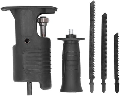 Reciprocating Saw Accessoire voor Boormachine - Elektrische Zaag Kit voor Verbeterde Houtbewerking en Renovatieprojecten
