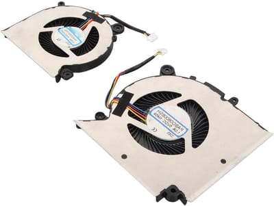 Laptop Koelventilator Vervanging met 4-Pins Aansluiting, Gemaakt van Premium Aluminium en ABS, Eenvoudig te Installeren voor Optimale Koeling en Prestaties