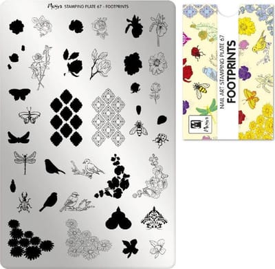 Moyra Stamping Plate 67 Footprints