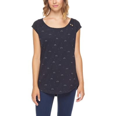Katoenen T-shirt voor vrouwen Ragwear Rosanna