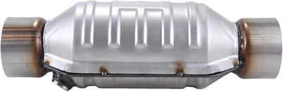 Universele Katalysator - Uitlaat Converter - Motoronderhoud - 400 Cellen - 38x16x15 cm - Zilver