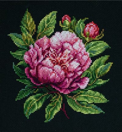 Luca-S Peter Brand Peony borduren (pakket) BC204