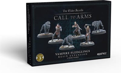 The Elder Scrolls: Call To Arms - Vampire Fledglings - Miniature Game - Ongeschilderd