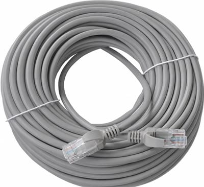 NexCable Premium Internetkabel 80 meter - CAT6 UTP Ethernet kabel RJ45 - Patchkabel LAN Cable Netwerkkabel - Grijs