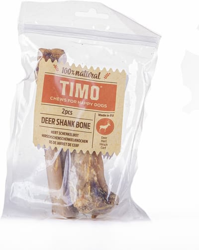 Timo Hert Schenkelbot - Hondensnacks - Hert 2 stuks