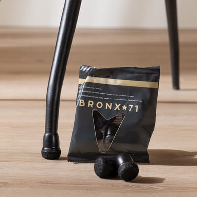 Bronx71® Vloerbeschermer set (voor 4 poten) zwart Ø14-19 mm