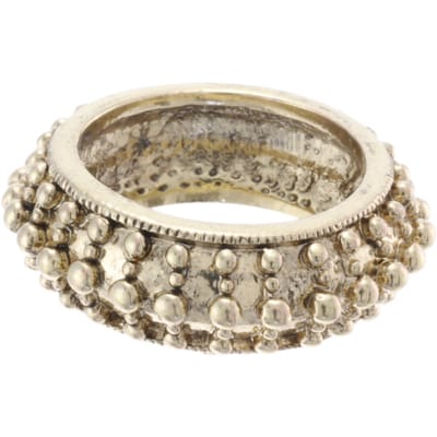 Behave - Ring - Vintage goudkleurige ring met reliëf - Bohemian stijl - Unisex - Nikkelvrij