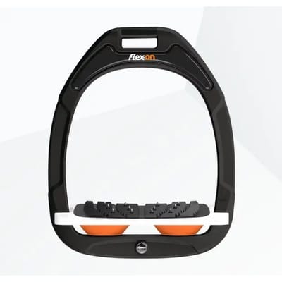 Ultraplat Scheef Grip Zwart/Wit/Oranje Flex-On Green Composite