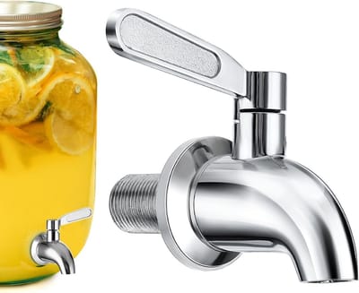12 mm Drinkdispenser Tapkraan Vervanging van Roestvrij Staal - Geschikt voor Bier, Wijn en Sapfles
