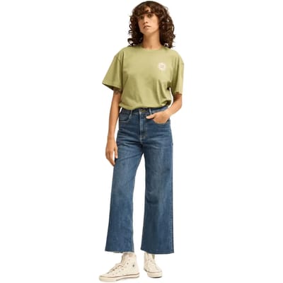 Billabong Heritage T-shirt Met Korte Mouwen Grijs XS Vrouw