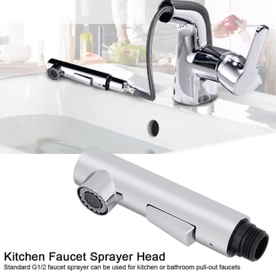 Dailygoods- Sproeikop Keuken - Afneembare Sproeikop - G1/2 Draad - Hoogwaardig ABS - Lange Levensduur - Eenvoudig Onderhoud - Kraanmondstuk