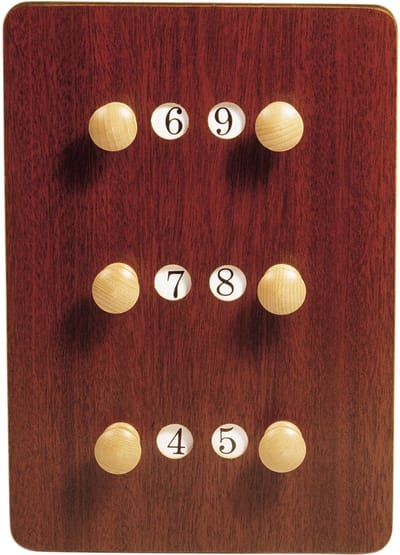 Buffalo scorebord biljart X3 (24x35cm)
