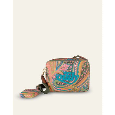 Oilily Simones - Schoudertas - Dames - Ritssluiting - Verstelbare Schouderband - Groen - One size