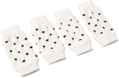 Dailygoody - Honden Elleboogbeschermer - Gewrichtsbescherming - Comfortabele Kniebeschermers - Maat M - Polkadot Sokken - Perfect voor kleine honden