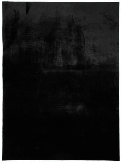 NATURL. Zacht laagpolig vloerkleed - Cozy Zwart - 150x230cm