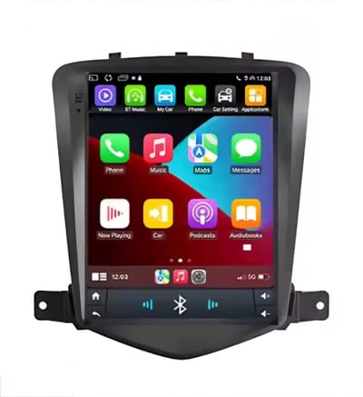 Autoradio 1/16 met Carplay en Android auto | Geschikt voor Chevrolet Cruze 2009-2015 | Radio scherm met Navigatie | 2009 2010 2011 2012 2013 2014 2015