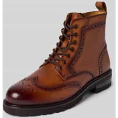 Boots van leer met ritssluiting, model 'Spencer'