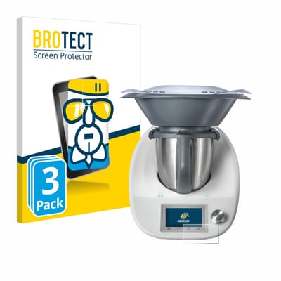 Screenprotector 3 Stuks voor Vorwerk Thermomix TM5/ Vorwerk Bimby TM5 Beschermglas transparant