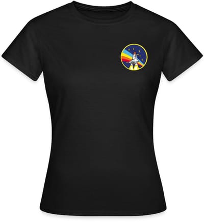 NASA STS 27 Insigne T-Shirt Dames