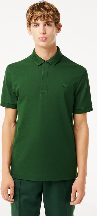 Lacoste Heren Polo Smart Paris Polo Groen - Maat XXL