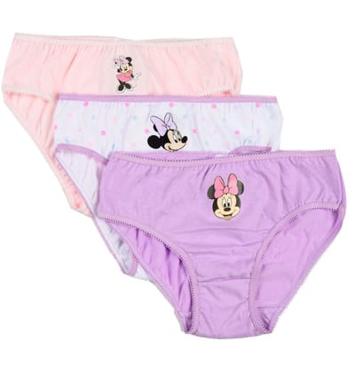 Disney Minnie Ondergoed - Maat 4-5 jaar - Onderbroek - Slip - 3 stuks - Voor meisjes - Minnie Mouse