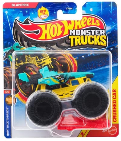 Hot Wheels monster jam truck Slam Prix / Prix Collision - monstertruck 9 cm schaal 1:64