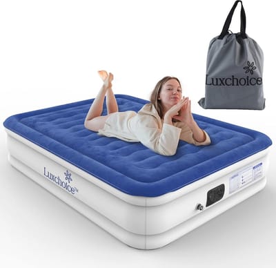 Opblaasbaar matras met snelle pomp voor gasten en reizen