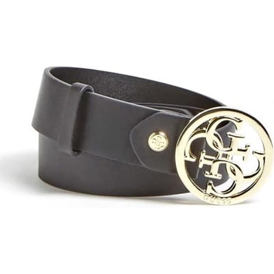 Guess Rev Not Adj Dames Broekriem - Zwart - Maat M