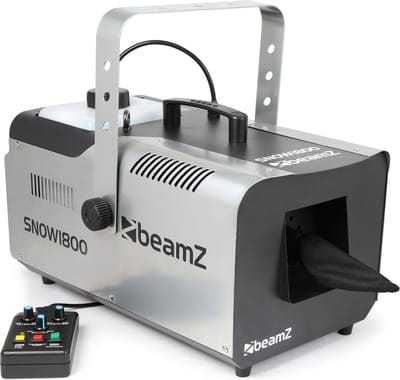 Sneeuwmachine - Beamz SNOW1800 - Sneeuwmachine met afstandsbediening met timer