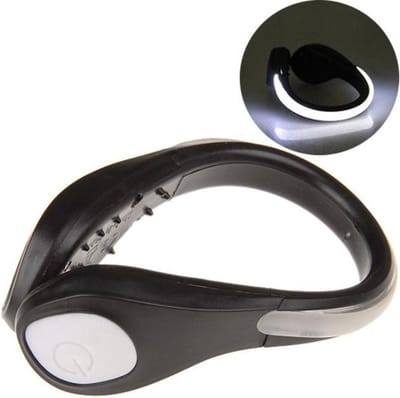Scoby - Hardloopverlichting – Schoenverlichting voor Veilig Hardlopen - Wit - One Size - 1 Paar