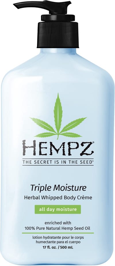 Hempz Original Triple Moisture Herbal Body Moisturizer 500 ml - Hydraterende Crème - Body Lotion voor Dames en Heren - Hydraterend & Verzachtend
