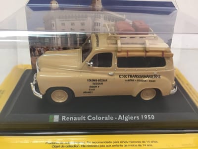 Renault COLORALE ALGIERS TAXI 1:43