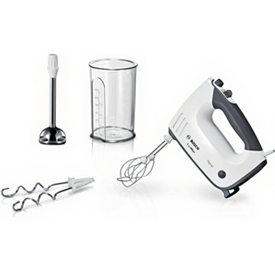Bosch MFQ37470 ErgoMixx - Handmixer - 750W - Wit