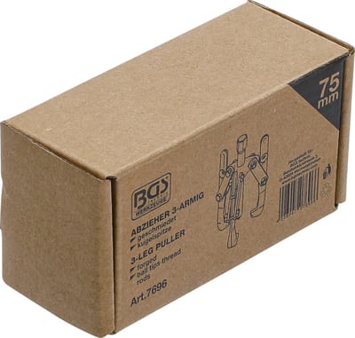 BGS Buiten binnen lagertrekkerset, 3 armig 20 - 100 mm