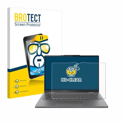 BROTECT - Screenprotector voor Lenovo Yoga 7 2-in-1 Gen 9 14" - Folie Beschermfolie transparant