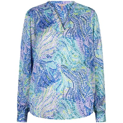 Esqualo blouse SP24-15011 - Print