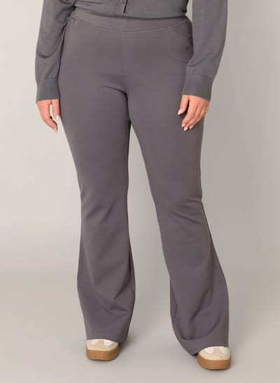 BASE LEVEL CURVY Allie Tregging - Dark Grey - maat 0(46)