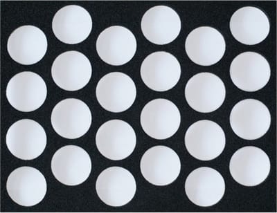 Superstar Inlay voor Schmink Case voor 24 stuks van 16 gram Schmink Potjes