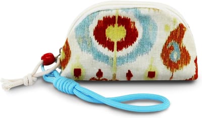 Lichte Mini Portemonnee met Afneembare Polsband en Rits, Kleine Damesportemonnee voor Dagelijks Gebruik, Winkelen en Uitgaan, Oranje, Ideaal voor Organiseren en Gemak