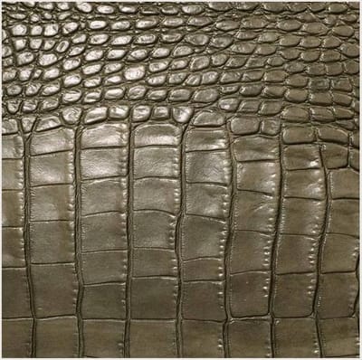 Coaster Leatherixx Gator 10 x 10 cm Cedar