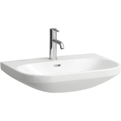 LAUFEN LUA washbasin 65 x 46 cm with tap hole, with overflow, not suitable for undermounting H8110860001041