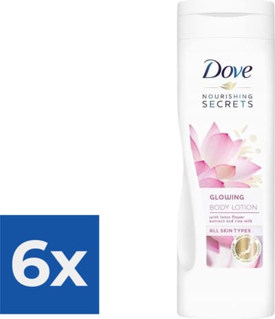 Dove Nourishing Secrets Glowing Ritual Bodylotion - 400 ml - Voordeelverpakking 6 stuks
