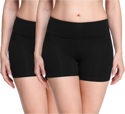 Merry Style Dames Leggings 2 Pack - Sport - Vrijetijdsbroek - Korte - Viscose - Zwart / Zwart (2Pack) - S - MS-MS10-284-LE-2P